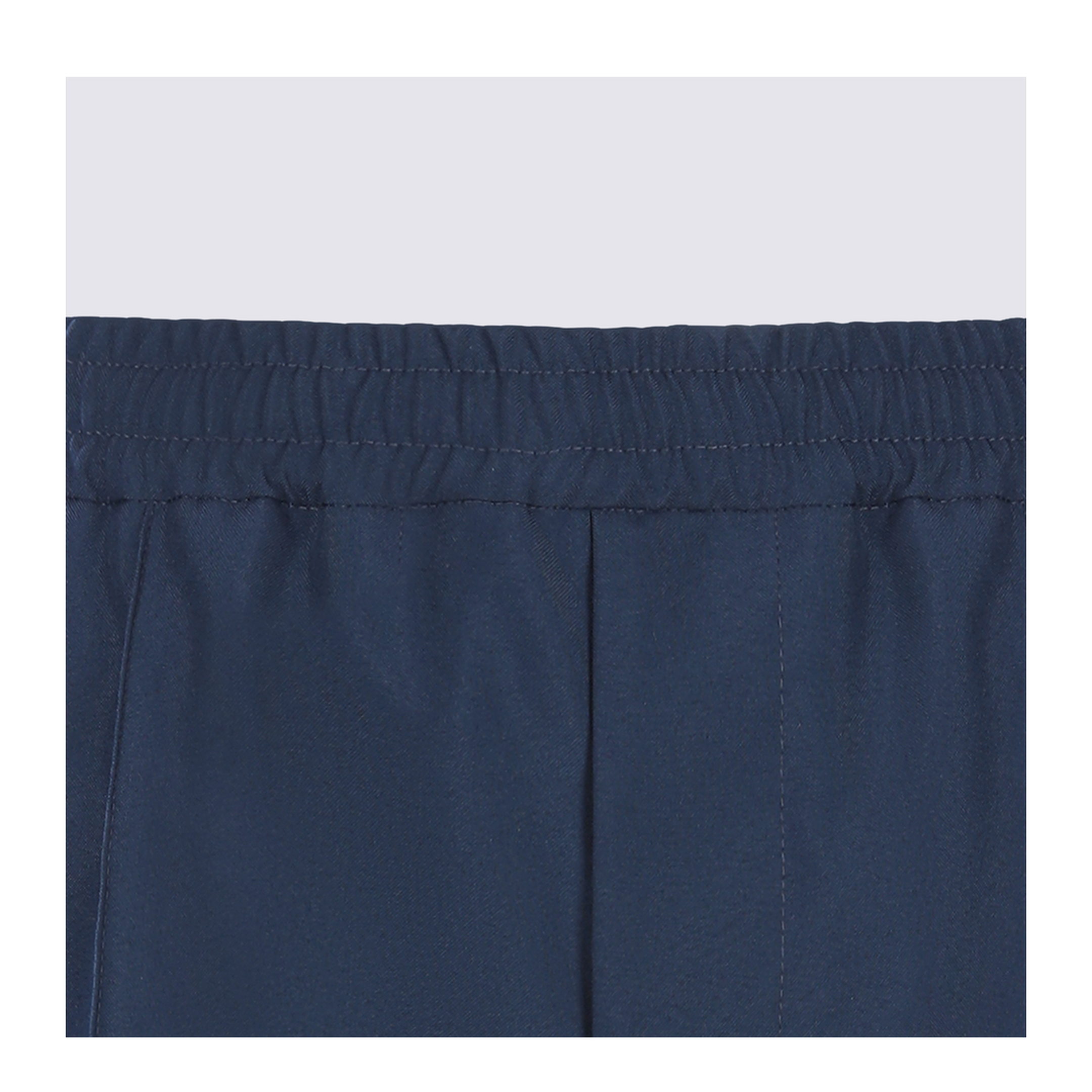 Technical Panama Sportswear Trousers in Dark Blue - Image 5
