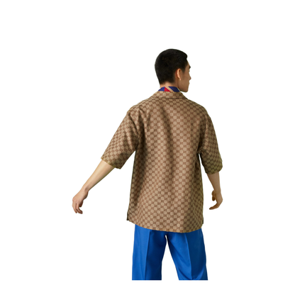 GG Linen Blend Shirt - Image 4