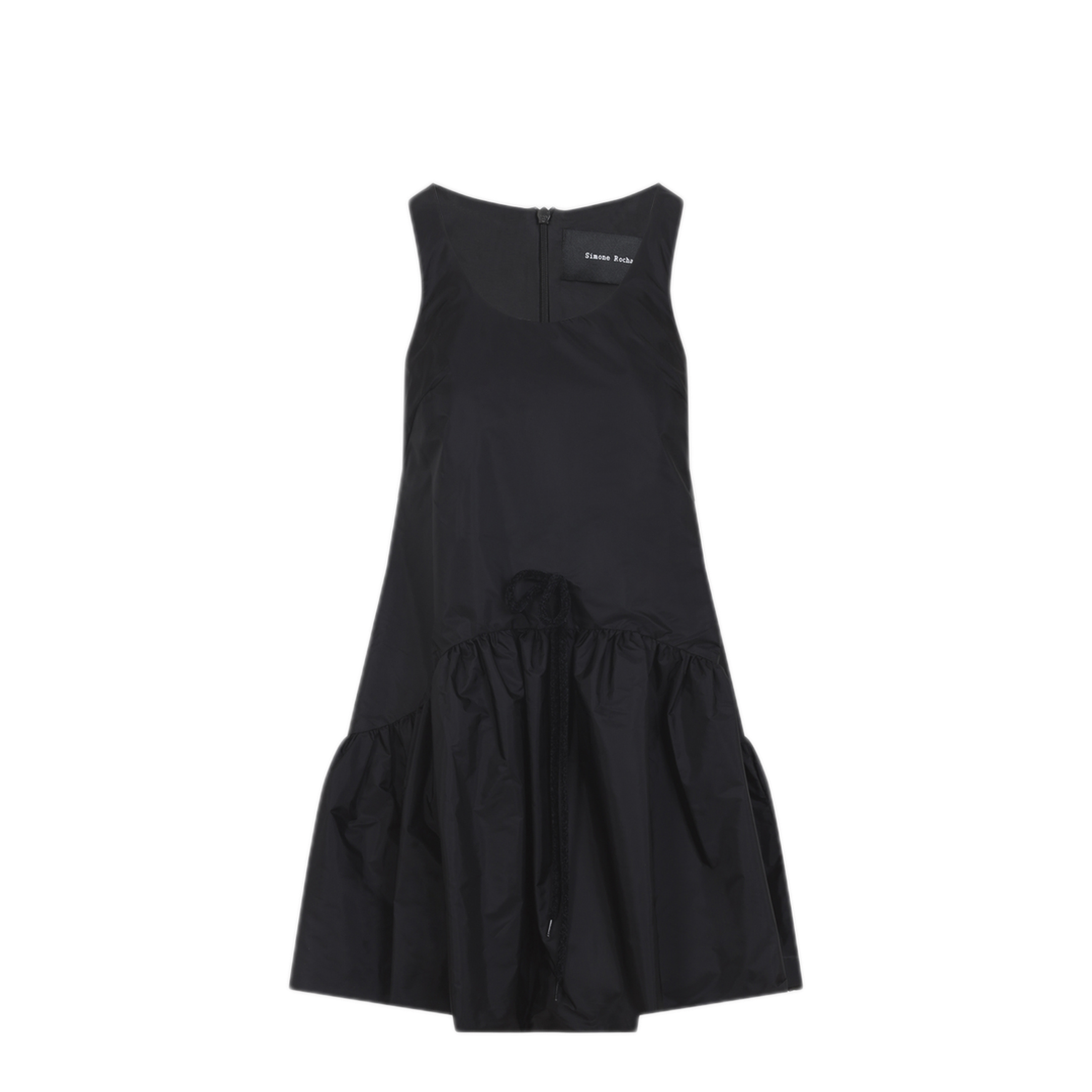 Tapered Back Peplum Mini Dress - Image 3
