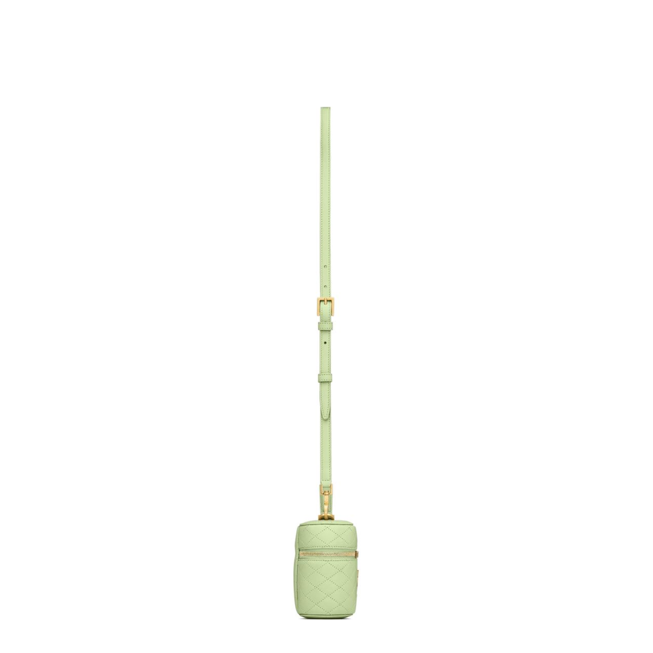 Gaby Small Lambskin Vanity Bag - Misty Jade - Image 4