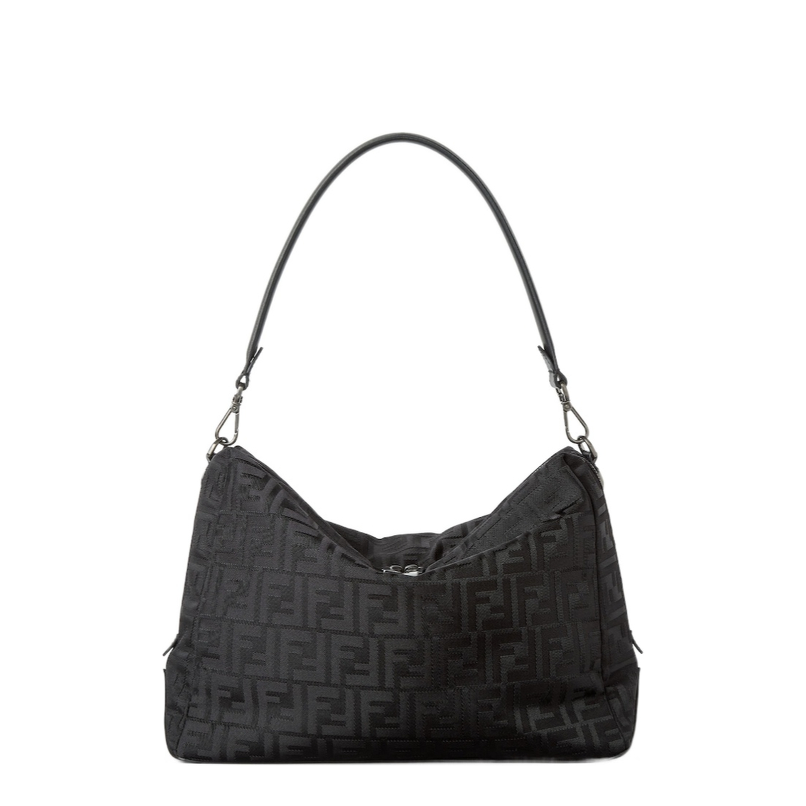Large Fabric Black Bag - Image 2