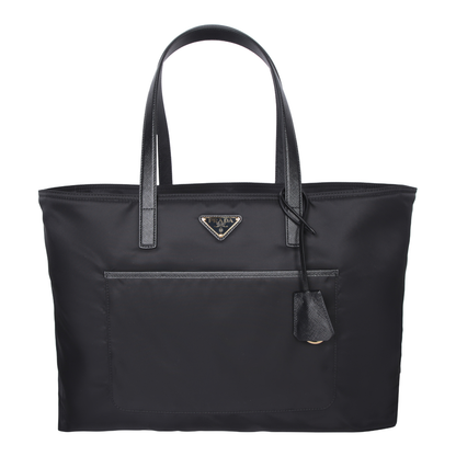 Black Re-Nylon Large Re-Edition 1978 Shopping Bag - Image 5