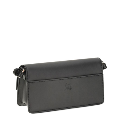Bettina Mini Lamb Nappa Crossbody Bag - Noir - Image 6