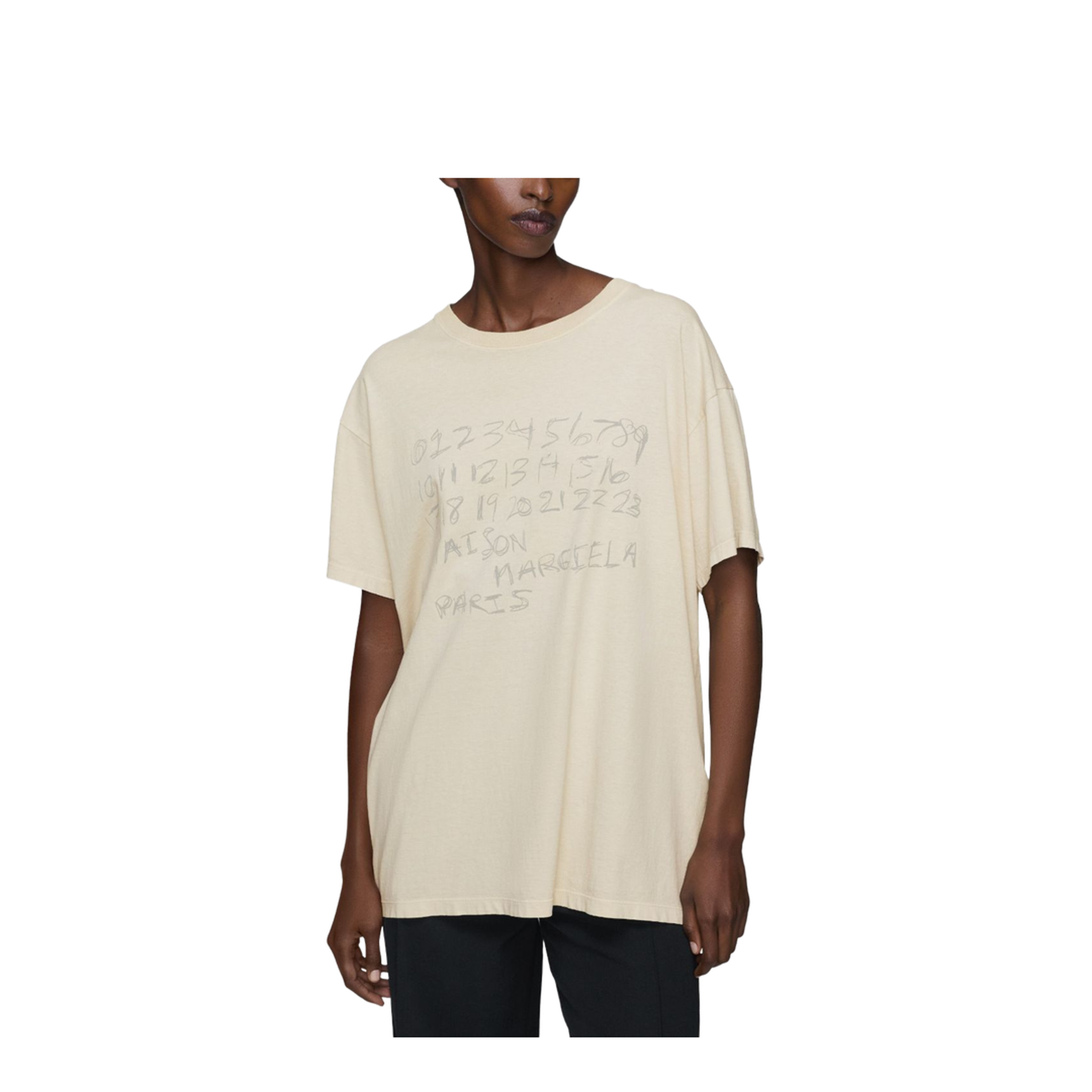 Numeric Sand-Coloured Cotton T-Shirt - Image 2