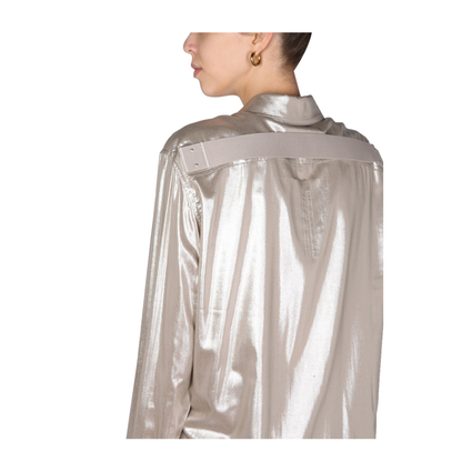Metallic Effect Shirt - Image 4