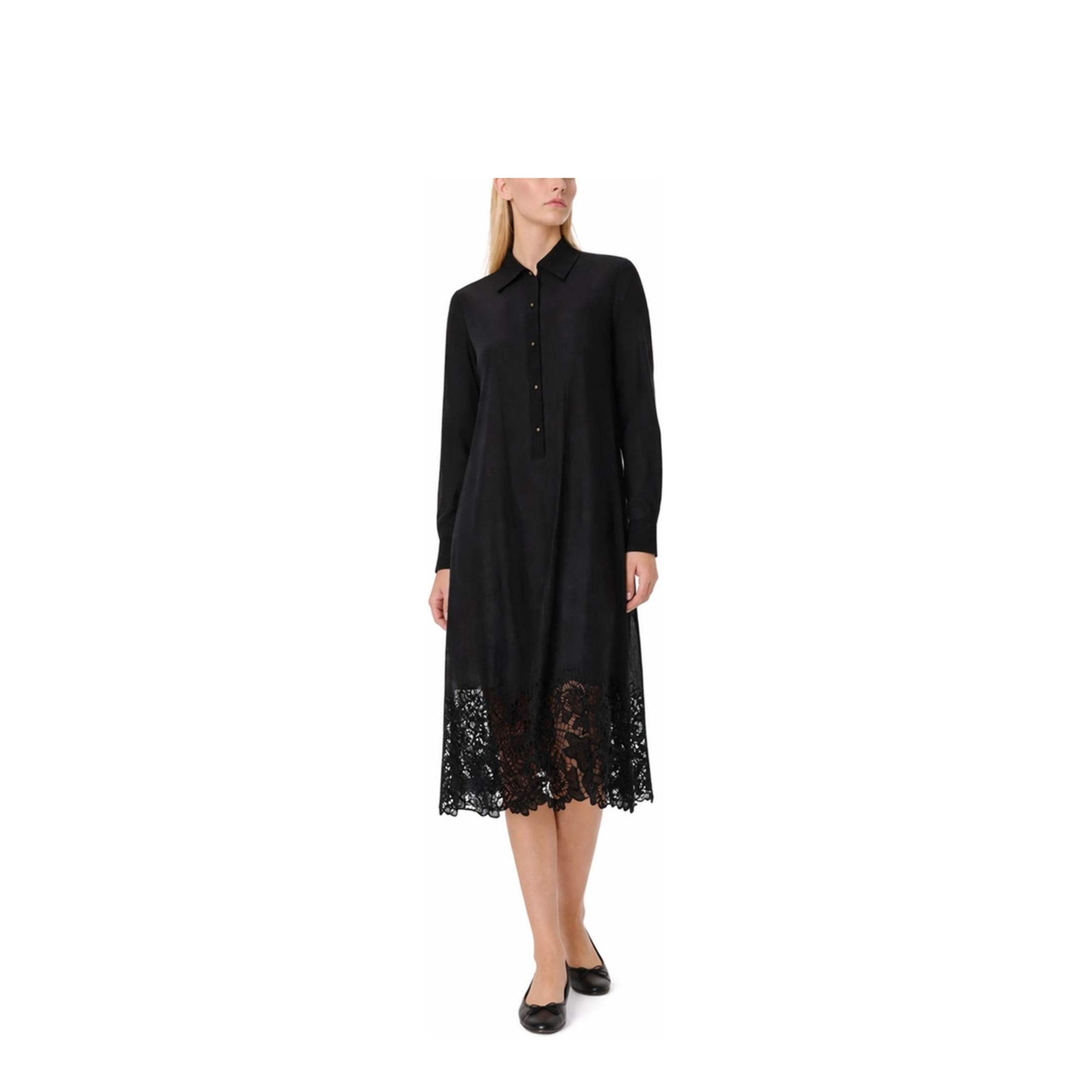 Embroidered Shirt Dress - Image 2