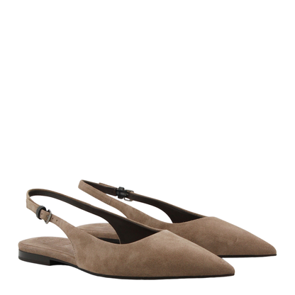 Flat Shoes Beige - Image 4