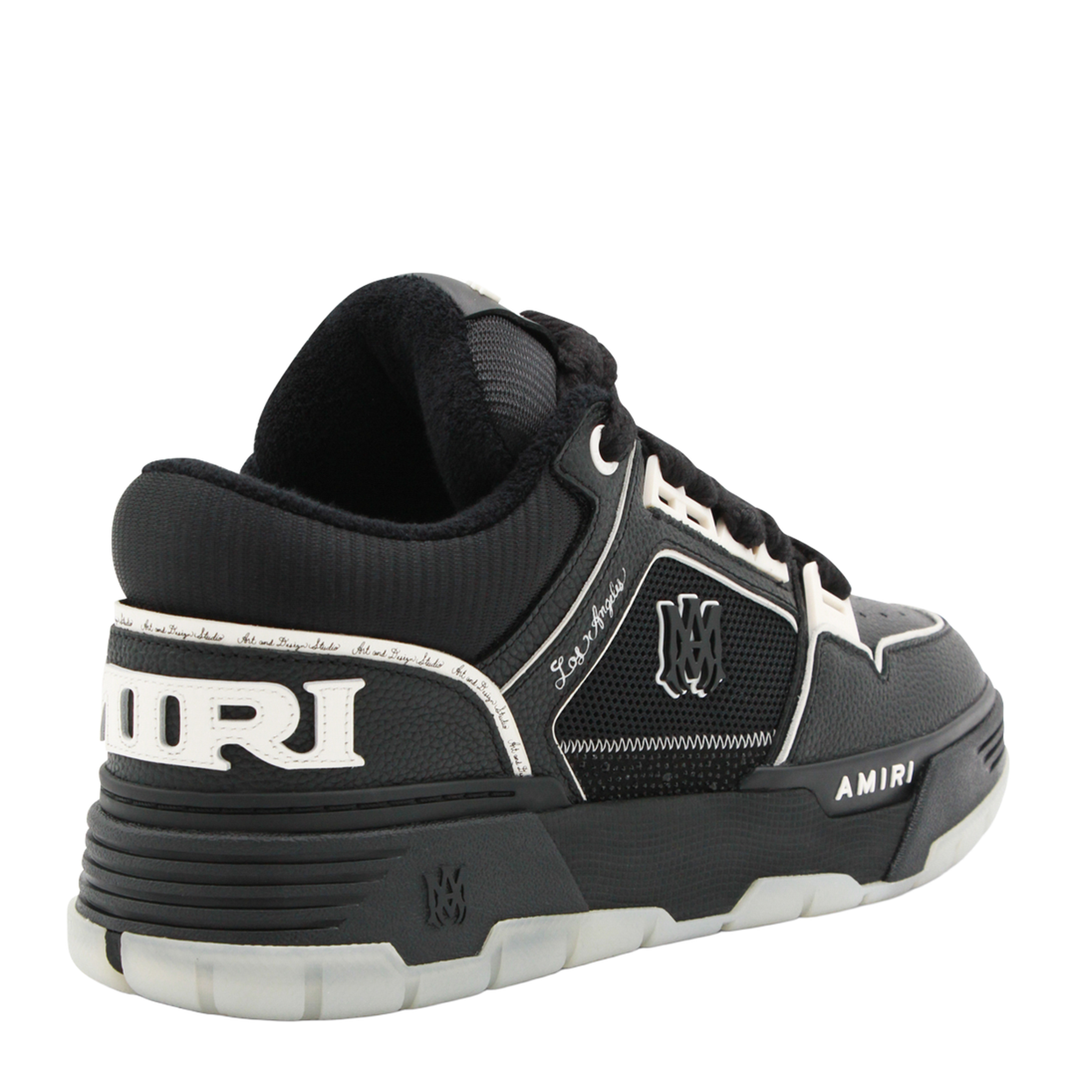 Leather Mesh Sneakers - Image 5