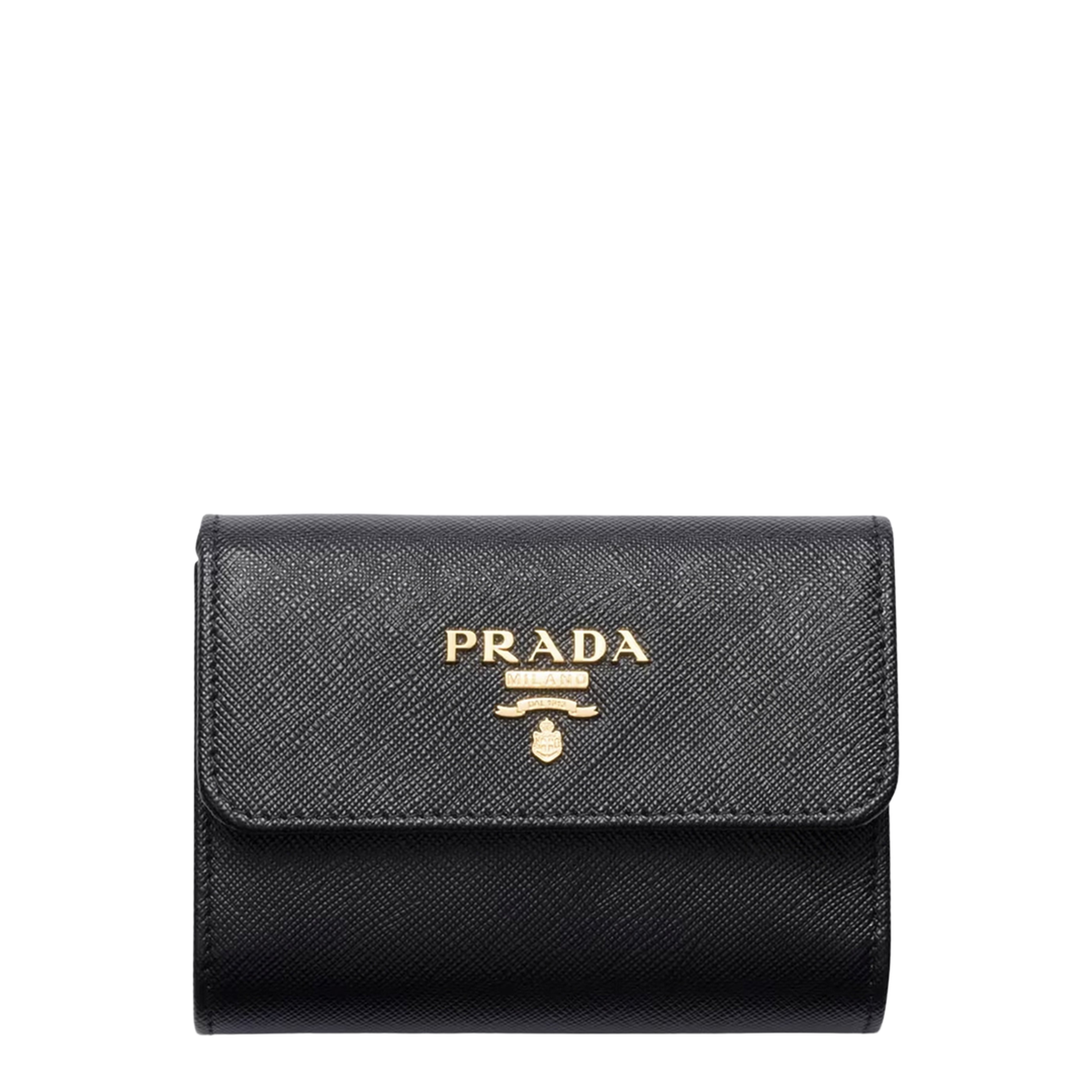 Saffiano Leather Compact Wallet - Image 1