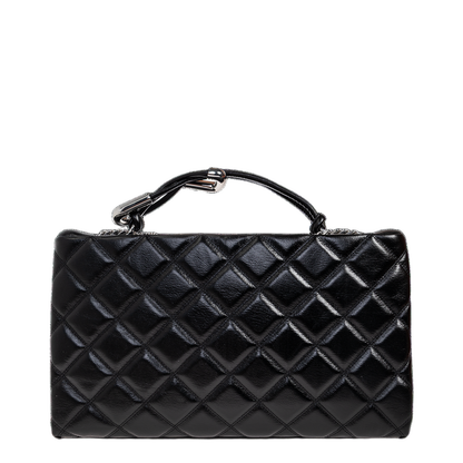 Quilted XL Dual Convertible Shoulder Bag - Image 3