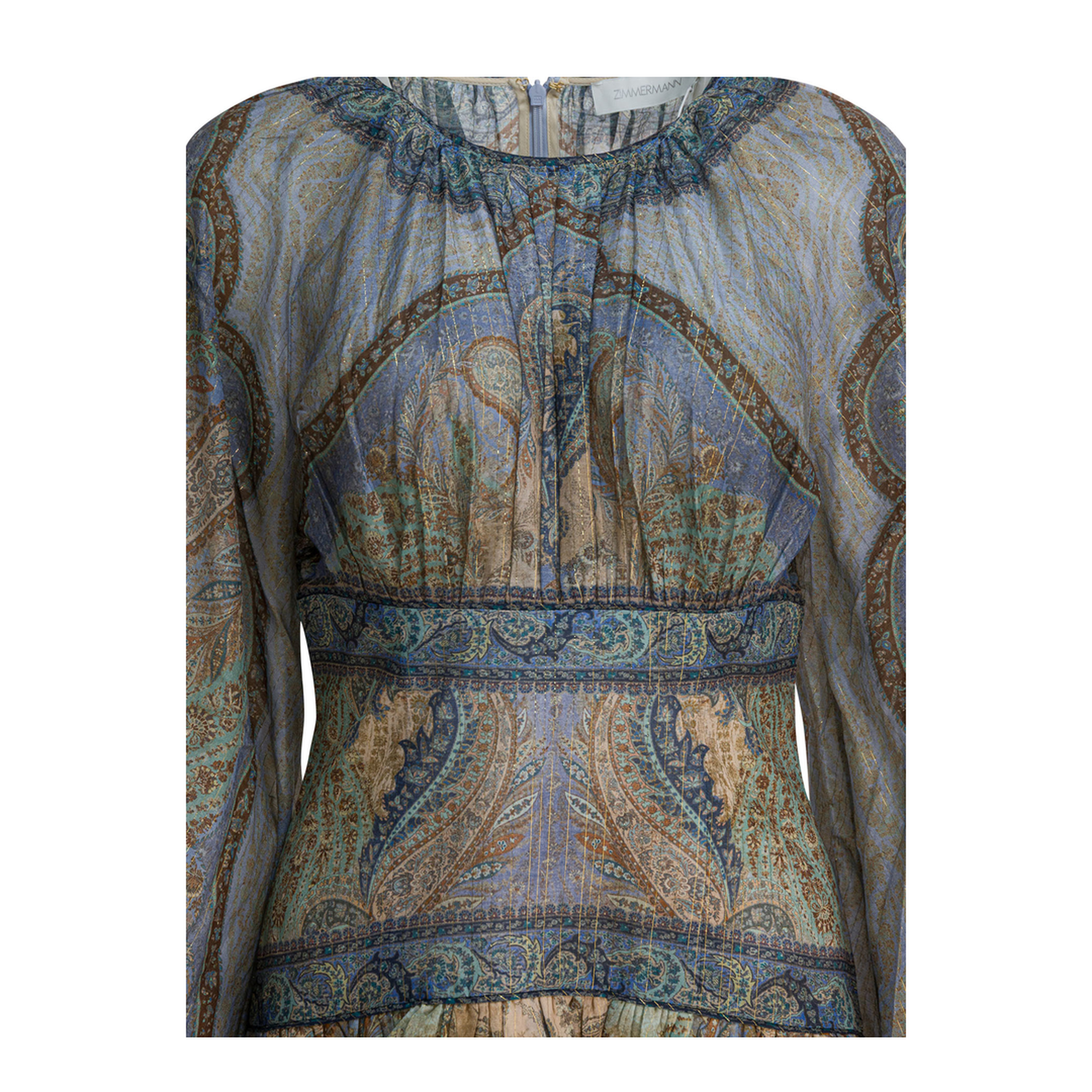 Wanderlust Cotton Silk Mini Dress - Image 3