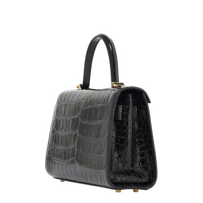 Crocodile Embossed Tote Bag - Image 2