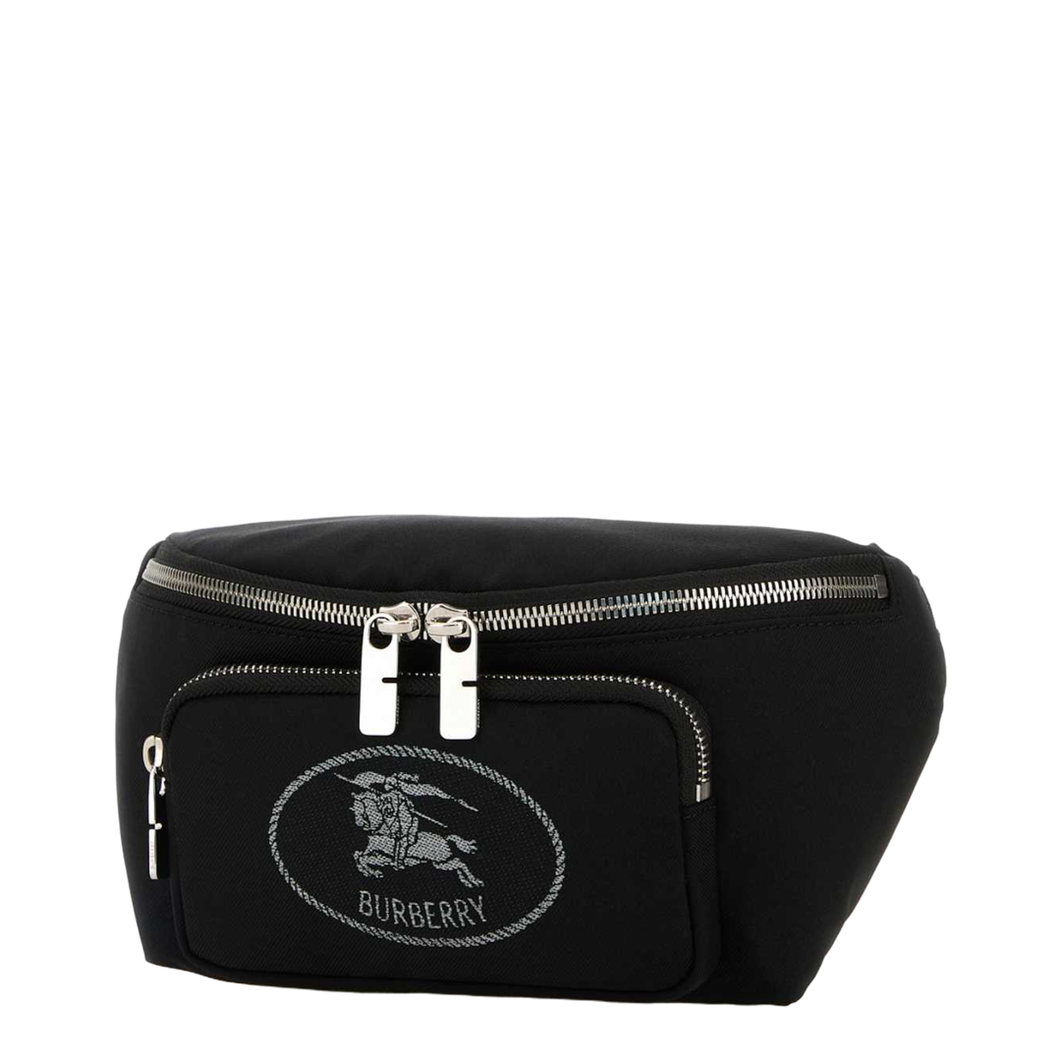 Black Canvas Belt Bag - Image 2