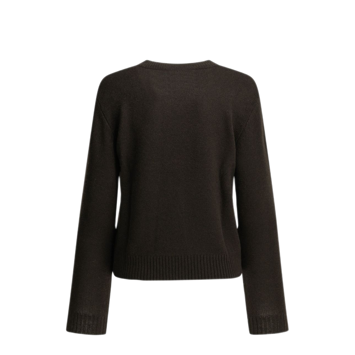 Brown Crew Neck Sweater - Image 2