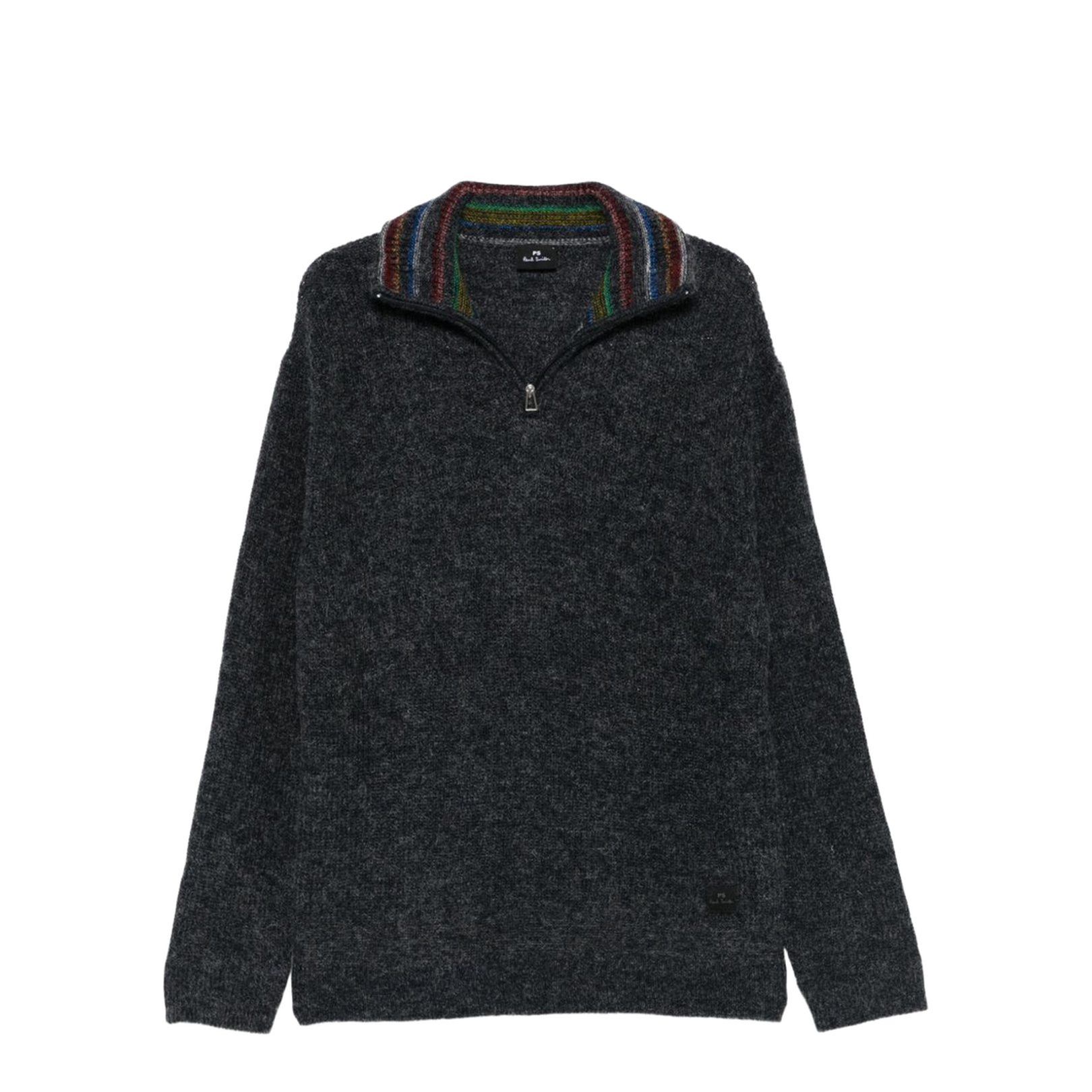 Zip-Up Turtleneck Sweater - Image 1