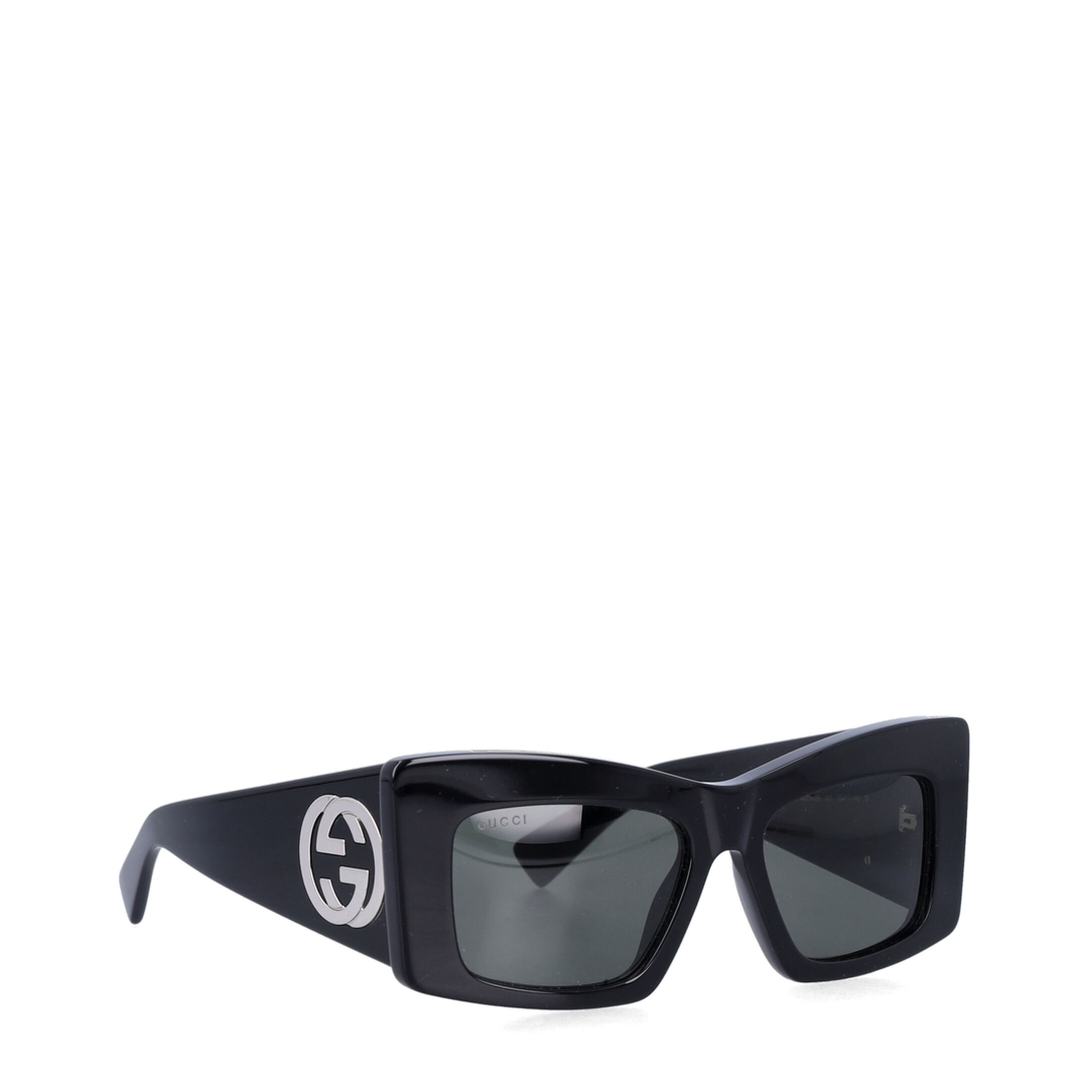 Black Oversize Frame Sunglasses - Image 6