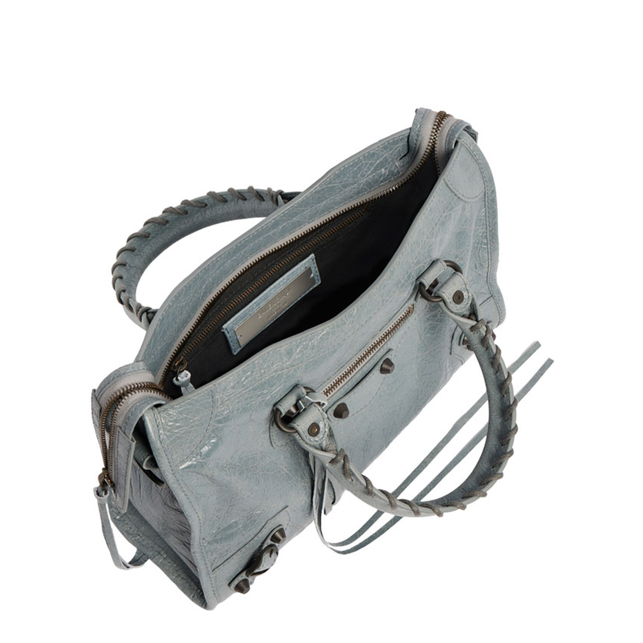 Le City Small Arena Lambskin Crossbody - Black - Image 12