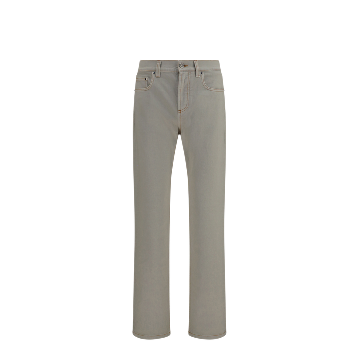 Tapered Denim Jeans - Image 1