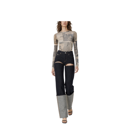 Pants with Cuts - Image 2