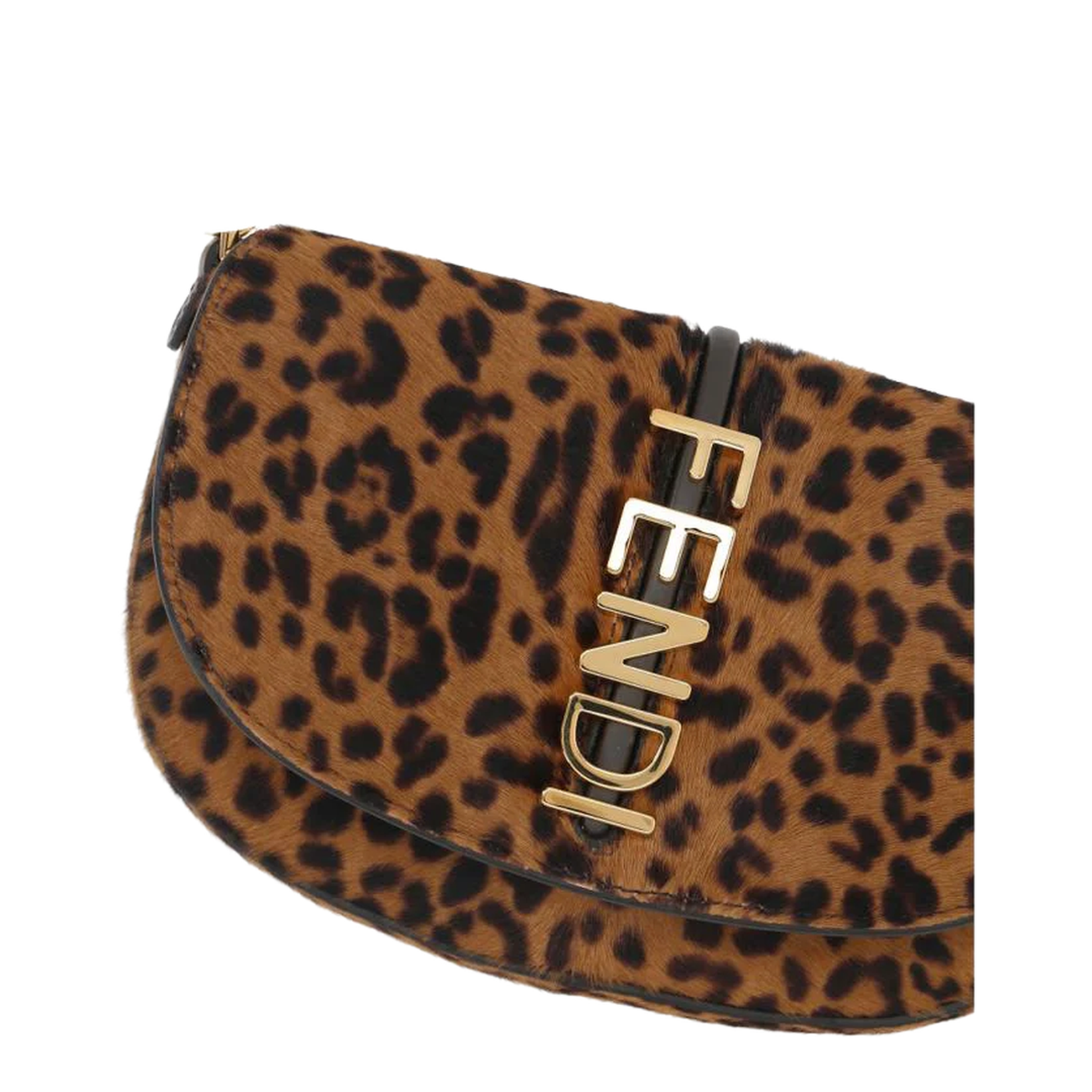 Wallet On Chain Leather Brown - Image 4