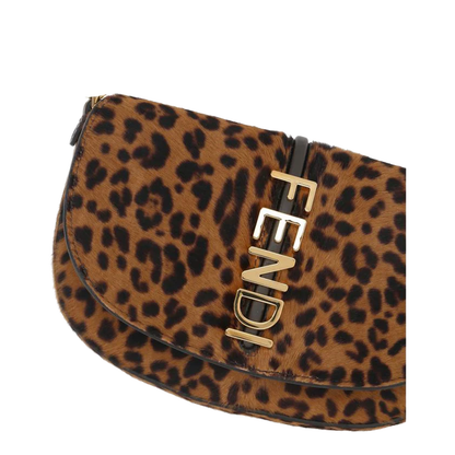 Wallet On Chain Leather Brown - Image 4