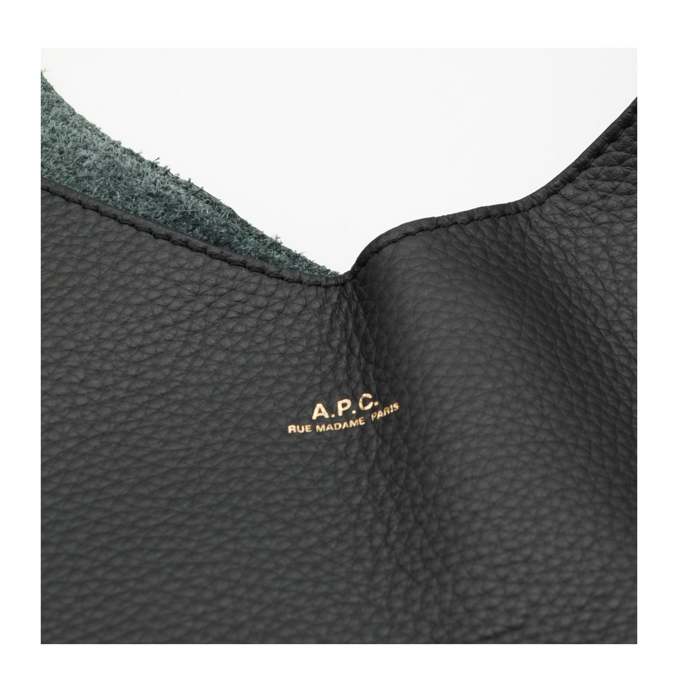 Le Neige Cowhide Leather Tote Bag - Noir - Image 6