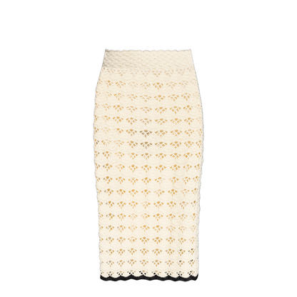 Cotton Skirt Cream - Image 1