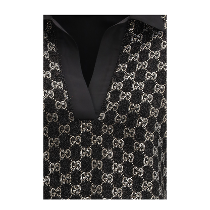 Wool Lamé Tweed Top - Image 3