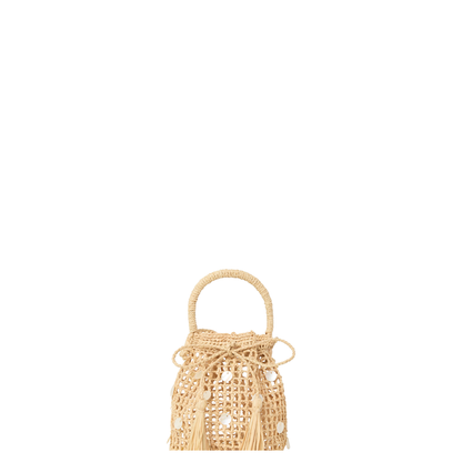 Rafia Bucket Bag - Image 3