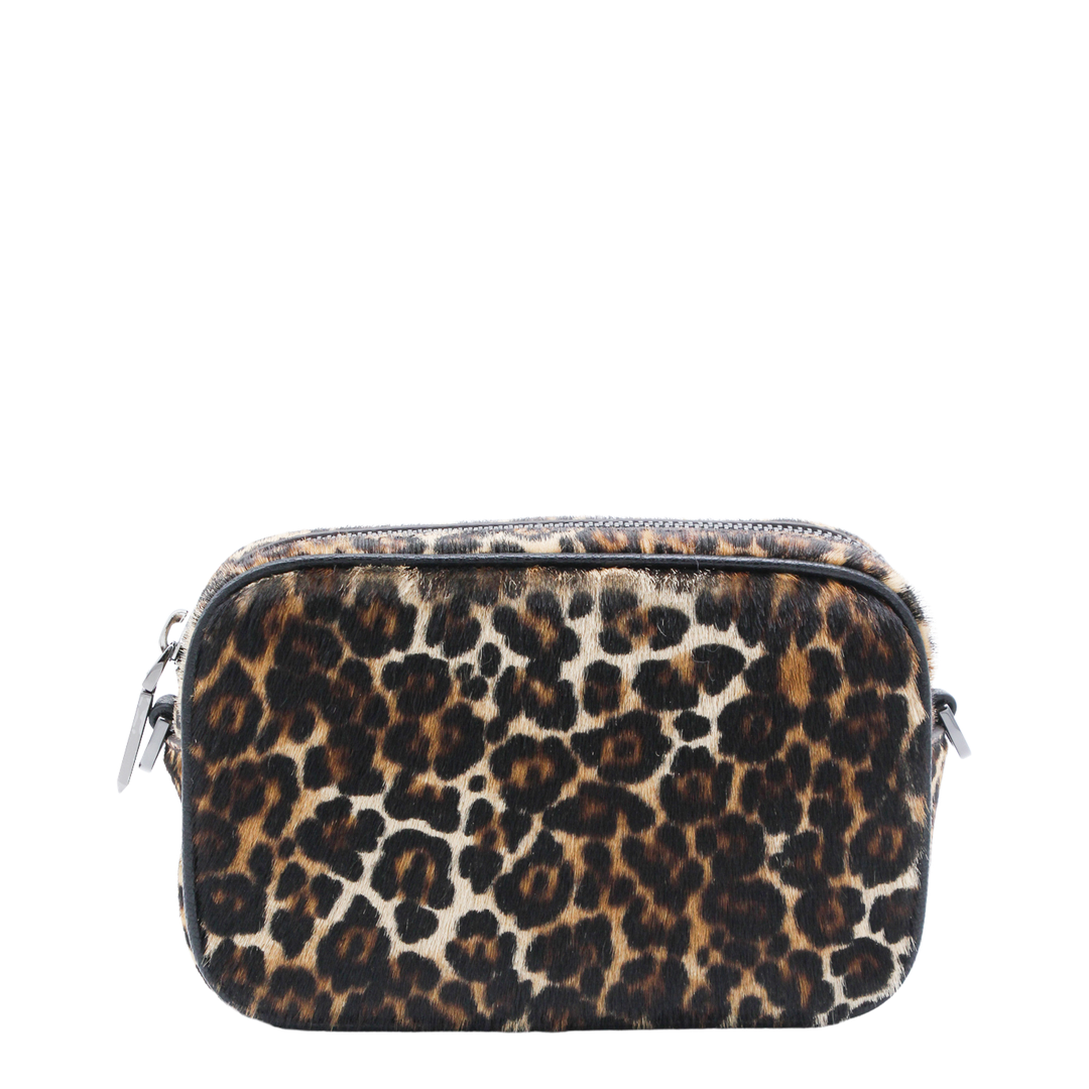 Mini Star Bag Mini Pony Skin Crossbody Bag - Beige, Brown and Black - Image 3