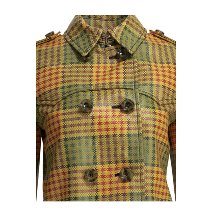 Summerside Check Trench Coat - Image 3