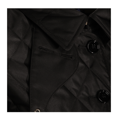 Quilted Jacket In Black - Image 6