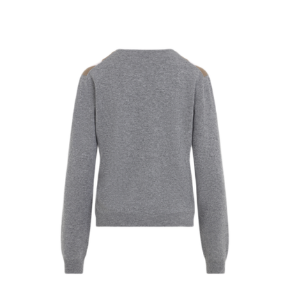 Argyle V-Neck Sweater - Image 4