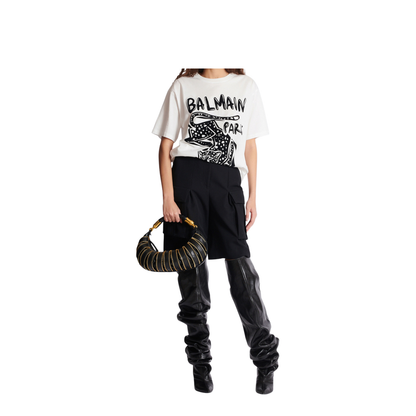 Short-Sleeved T-shirt Leopard Print - Image 4