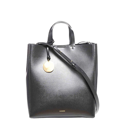 Bone Tote Bag Black - Image 1