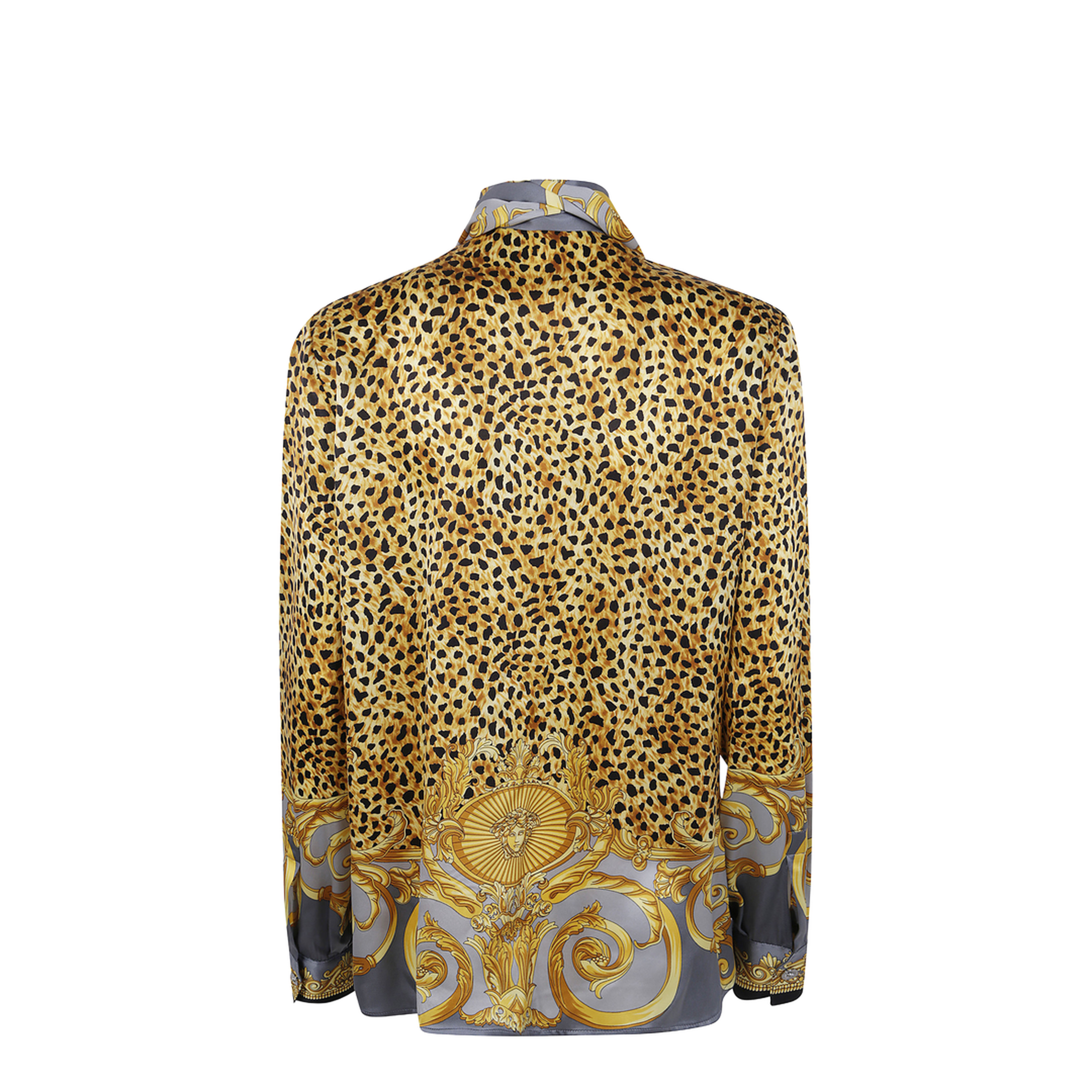 Cheetah Foulard Lavallière Silk Shirt - Image 2
