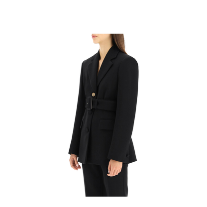 Jacket With Medusa Button - Image 4