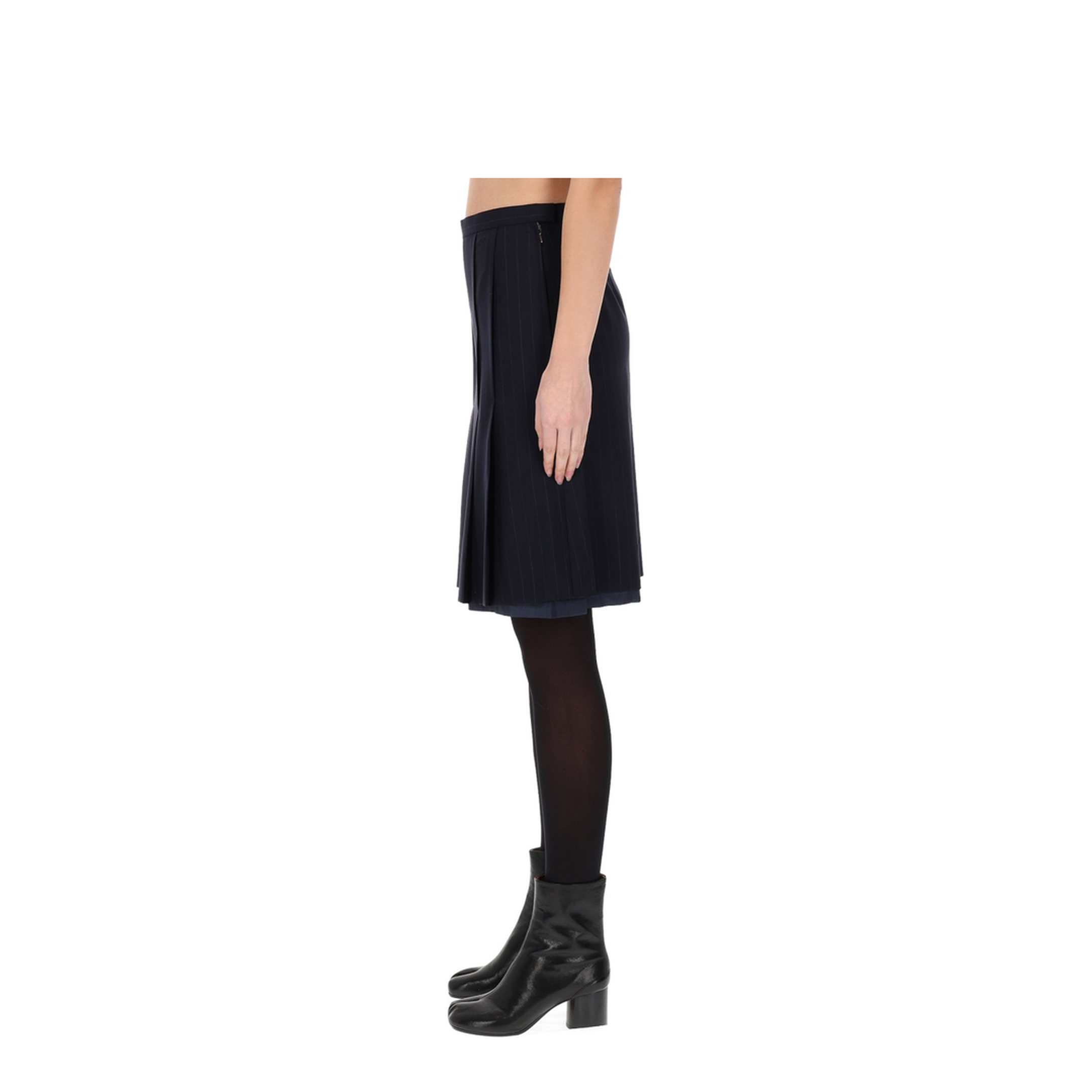 Wool Midi Skirt - Image 3