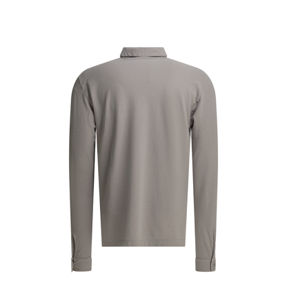 Polo Shirt with Buttons and Logo - Image 2