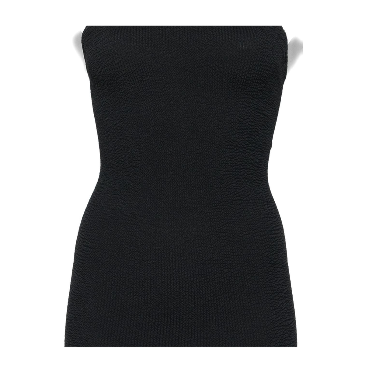 Black Crinkled Sheer Skirt - Image 3