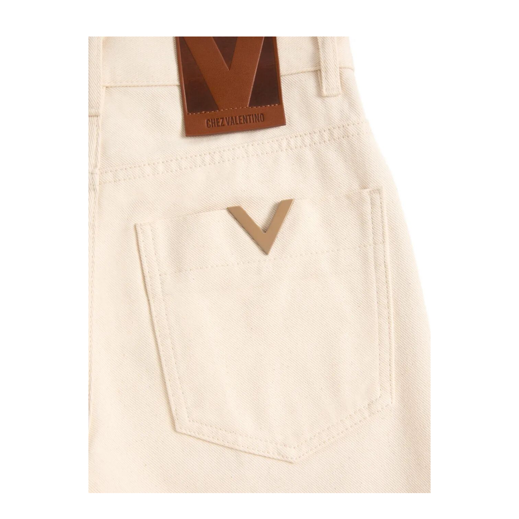 Flared Denim Jeans - Image 6