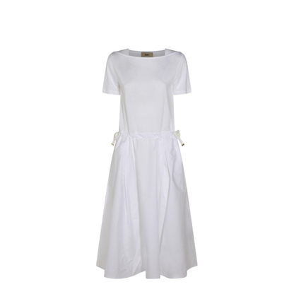 Flared Midi Dress - Image 2