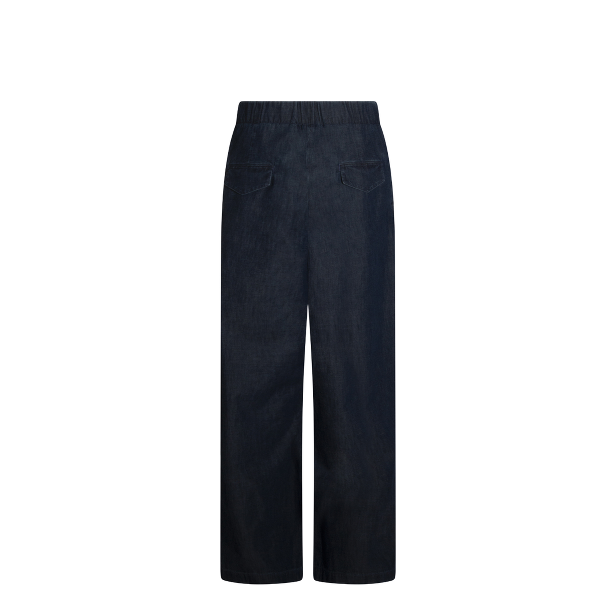 Cotton Wide-Leg Trousers - Image 4
