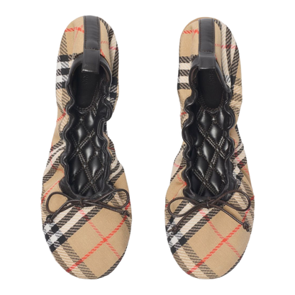 Fawn Check Ballet Flats - Image 2