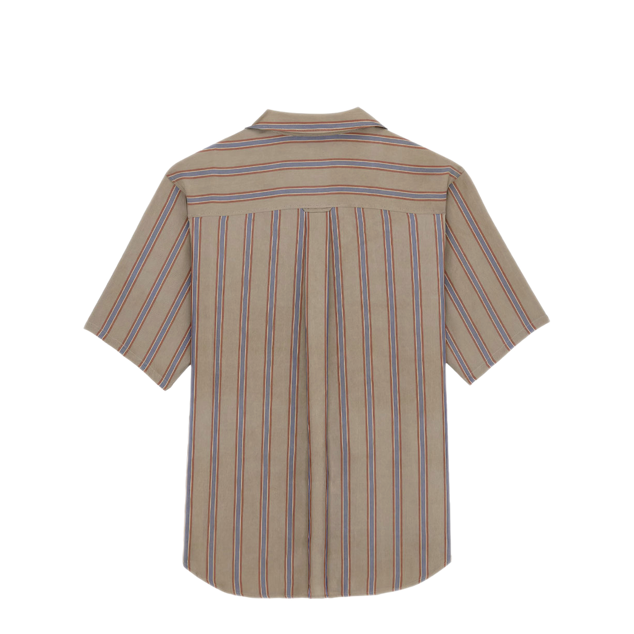 Striped Cotton Twill Shirt - Image 2