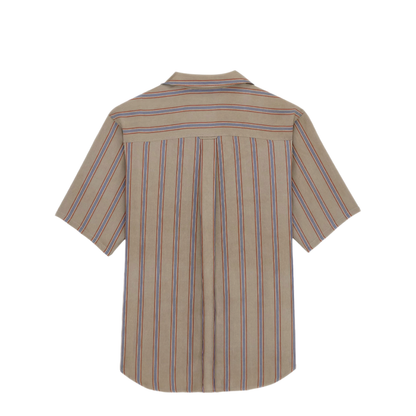 Striped Cotton Twill Shirt - Image 2