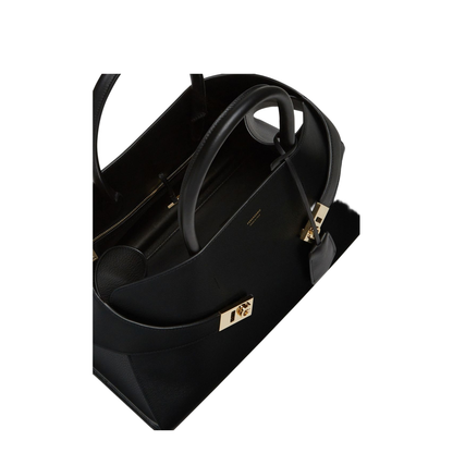 Hug Medium Leather Handbag - Image 5