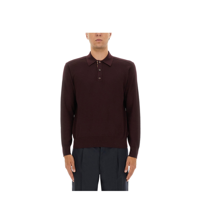 Wool Polo Shirt - Image 1