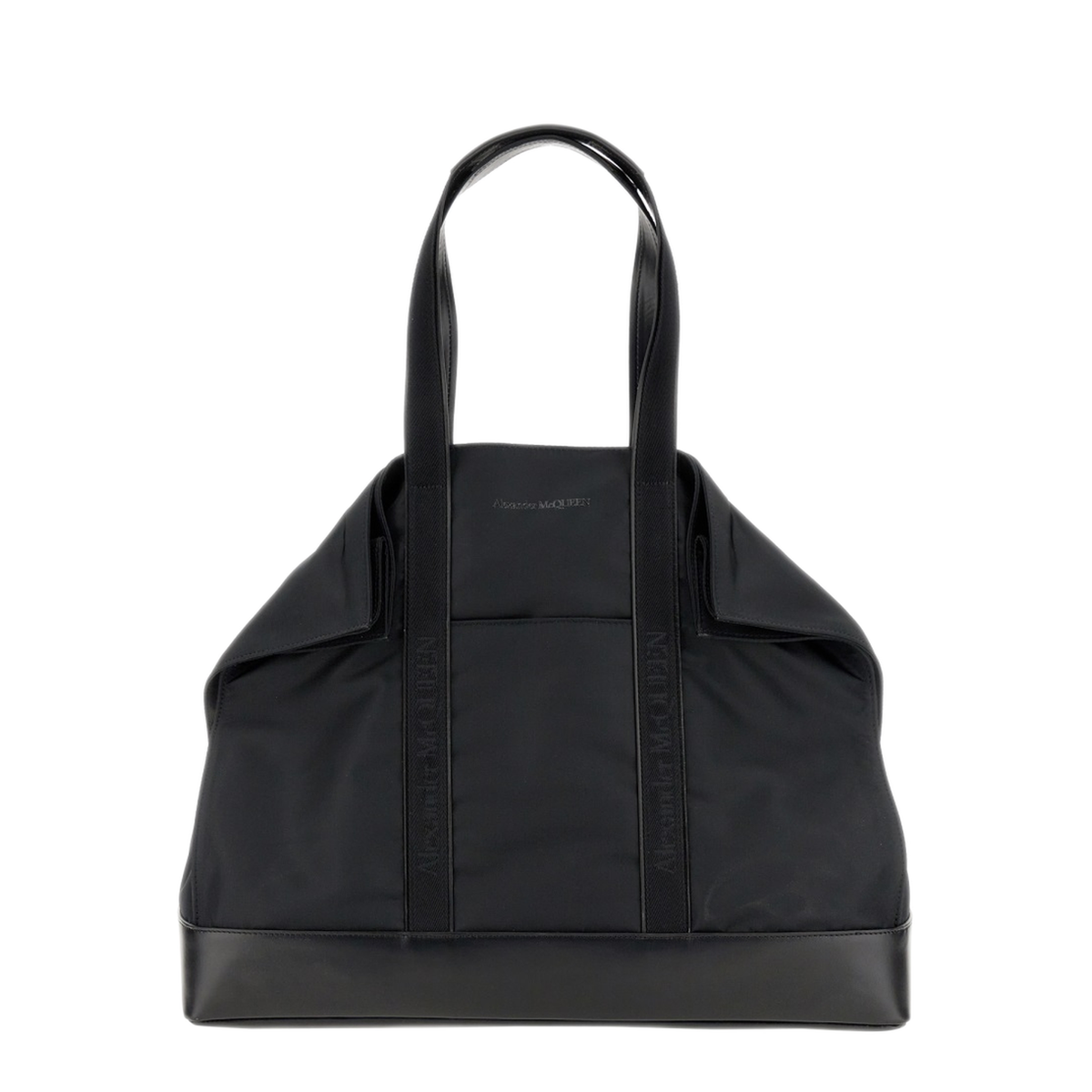 De Manta Nylon and Leather Tote - Black - Image 2