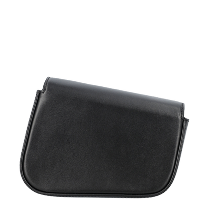 Black Leather Shoulder Bag - Image 4